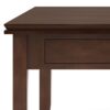 Artisan - Square Coffee Table - Russet Brown - Image 8