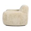 Summit - Faux Sheepskin Overstuffed Arm Chair - Cream Beige - Image 5