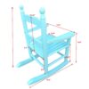 Children's Rocking Chair Indoor Or Outdoor, Suitable For Kids, Durable - Light Blue - Image 9
