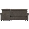 2 In 1 Sofa 3 Seater With Sofa Bed And Reversible Recliner - Dark Gray - Image 20
