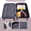 3 Piece Luggage Sets Pc Lightweight & Durable Expandable Suitcase With Two Hooks, Double Spinner Wheels, Tsa Lock, (21/25/29) - Sand - Image 5