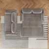Queen Pull Out Sofa Bed, 3 In 1 Convertible Sleeper Sofa Multifunctional Velvet Loveseat Bed - Gray - Image 10