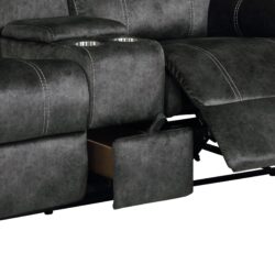 Sonet - Domino Reclining Sofas - Gray