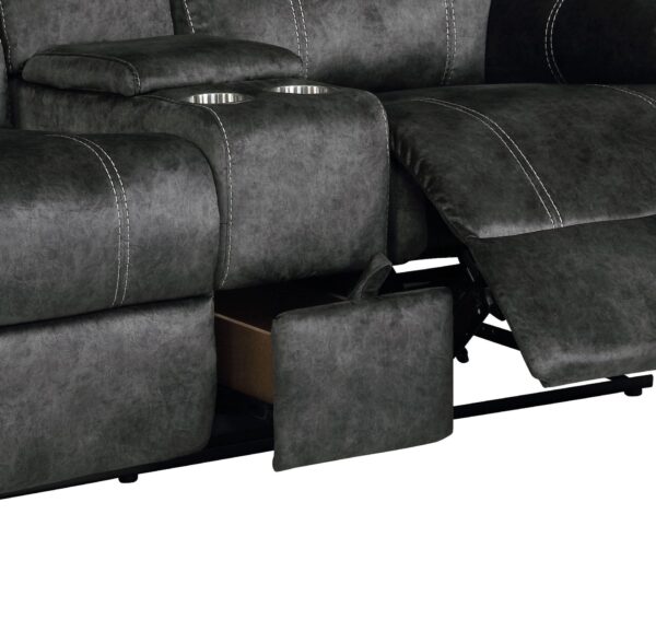 Sonet - Domino Reclining Sofas - Gray