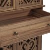 4 Door Cabinet With 1 Drawer, With 4 Adjustable Inner Shelves, Storage Cabinet - Image 23