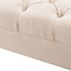 Lewis Bolster - Arm Entryway Bench - Sky Neutral Beige - Image 8
