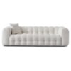 Eden - Modern Tufted Chesterfield Sofa - Cream - Image 8