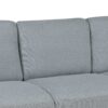 Living Room Furniture Loveseat Sofa And 3 Seat Sofa - Gray - Image 5
