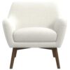 Panom - Lounge Chair - Brown / White - Image 2