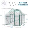 Outdoor Patio Greenhouse - Green - Image 6