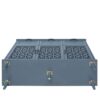 3 Door 3 Drawer Cabinet, American Furniture, Suitable For Bedroom, Living Room, Study - Blue - Image 15