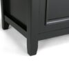 Amherst - TV Media Stand - Black - Image 7