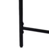 Handwoven Paper Rope Foot Rest Shoes Stools Ottomans For Entryway, Living Room, Bedroom & Office - Black - Image 16