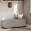 Hamilton - Storage Ottoman - Distressed Gray - Image 7