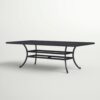 Rectangle Dining Table - Dark Lava Bronze - Image 5