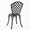 Bono Metal Bistro Set - Black - Image 11