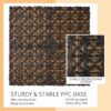 Wood Plastic Composite Deck Tiles (Set of 20), Sustainable Composite Decking Resist Rust, Water, Weather, Easy To Diy & Maintain, Ideal For Patios, Balconies, Rooftops - Burlywood - Image 10
