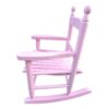 Children's Rocking Chair Indoor Or Outdoor, Suitable For Kids, Durable - Light Pink - Image 2