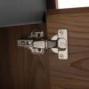 36" Bathroom Vanity Set With Resin Countertop Sink And 2 Doors - Brown - Image 12