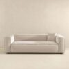 Marshall - Modern Boucle Sofa - Cream / White - Image 2