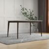 Lindsey - White Top Dining Table - Brown / White - Image 11
