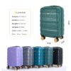 Carry On Luggage Airline Approved Carry On Suitcase With Tsa Approved Carry On Luggage With Wheels Carry On Bag Hard Shell Suitcases - Dark Green - Image 3