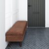 Owen - Rectangular Storage Ottoman - Distressed Saddle Brown - Image 7
