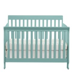 Riley - 4 In 1 Convertible Crib - Turquoise