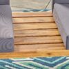 2 Piece Patio Set With Loveseat And Coffee Table - Natural / Dark Gray - Image 9
