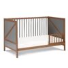Pixie Zen - 3 In 1 Crib - Walnut, Charcoal - Image 5