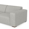 Rex - Left Sectional Sofa And Ottoman - Gray - Image 14