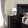 Daniel - Transitional Nightstand - Black - Image 7