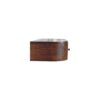 Lunar - 2 Drawer Floating Console - Chestnut - Image 9