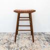 Maya - Genuine Leather Stool - Rustic / Tan - Image 5