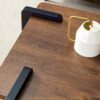 Walnut Colored Coffee Table, Suitable For Modern Minimalist Living Rooms - Walnut - Image 7