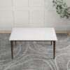 Lindsey - White Top Dining Table - Brown / White - Image 9