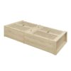 4 Door Storage Cabinet With 1 Drawer And 4 Adjustable Inner Shelves - Natural - Image 11