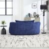 Bean Bag Sofa Lazy Sofa Durable Comfort Lounger High Back Chair For Adults And Kids, Indoor & Outdoor - Navy - Image 11