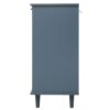 3 Door 3 Drawer Cabinet, American Furniture, Suitable For Bedroom, Living Room, Study - Blue - Image 14