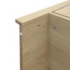 Tall Arched Kitchen Pantry, Modern Farmhouse Wood Kitchen Storage Cabinets, Arched Storage Display Cabinet With Adjustable Shelves, Versatile Cupboard For Kitchen, Dining Room - Natural - Image 19