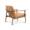 Brandon - Antique Leather Lounge Chair - Brown / Tan - Image 7