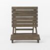 Positano - Foldable Dining Set - Gray - Image 13
