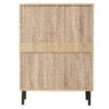 2 Door Shoe Rack, Freestanding Modern Shoe Storage Cabinet, For Entryway - Natural - Image 10