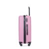 3 Piece Luggage Sets Lightweight Suitcase With Two Hooks, Spinner Wheels, Tsa Lock, (20/24/28) - Pink - Image 8