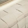 Upholstered Fabric Storage Ottoman Bench With Safety Hinge For Bedroom & Living Room - Beige - Image 11