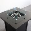 Powdercoated Fire Pit With Top - Black - Image 2