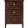 Daniel - Transitional Nightstand - Cappuccino - Image 2
