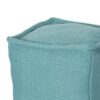 Hansolo - Yarn Square Pouf Ottoman Or Floor Cushion - Teal - Image 5