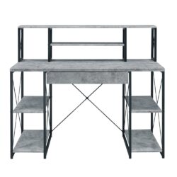 Amiel - All Purpose Writing Desk - Gray