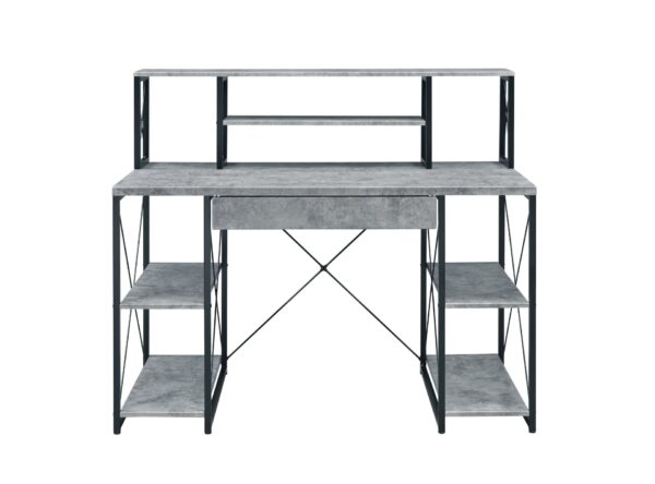 Amiel - All Purpose Writing Desk - Gray